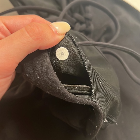 Lululemon Black Braided Back Tank Top - Picture 6 of 6